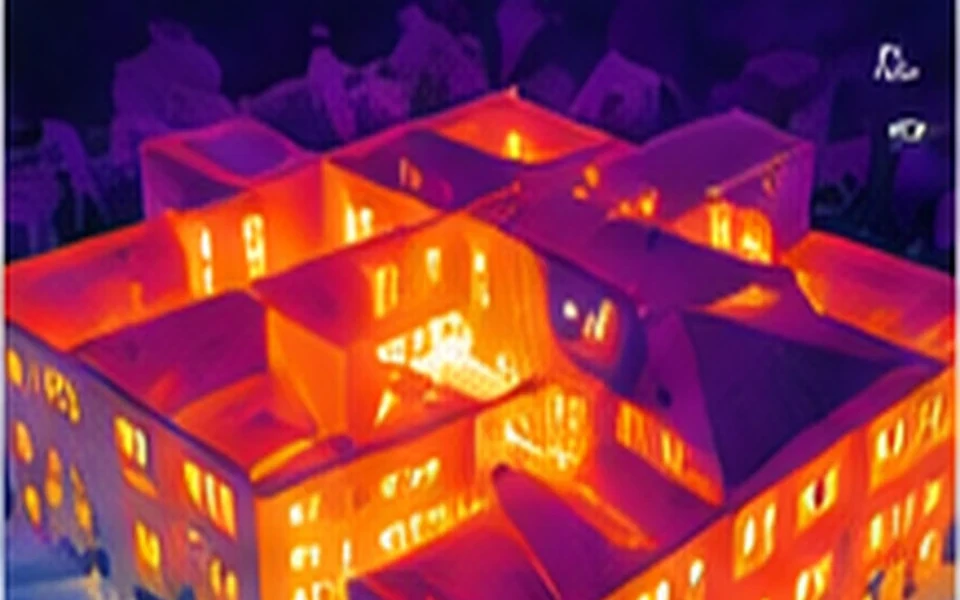 Thermographie par drone